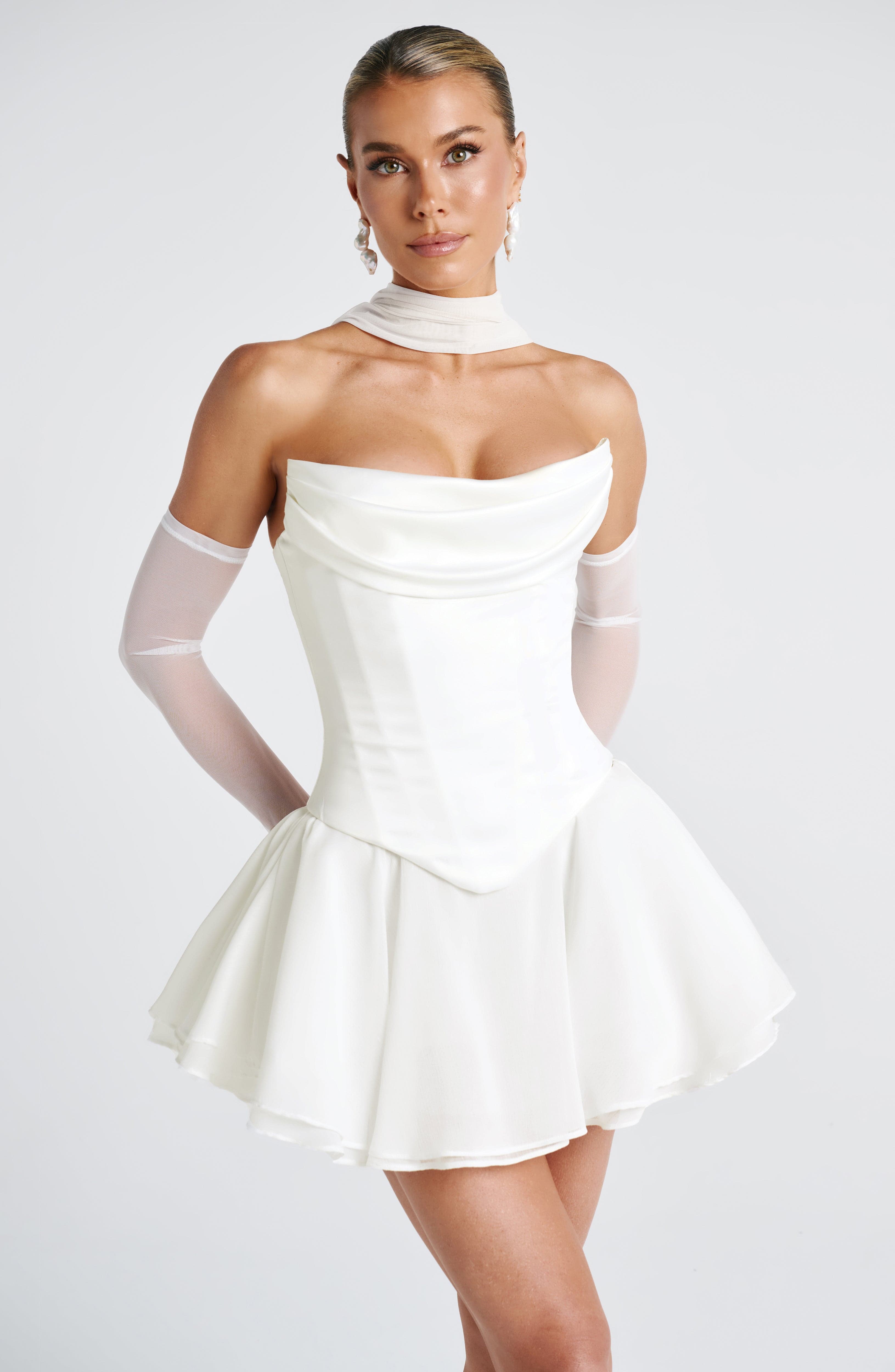 Callista Corset - Ivory